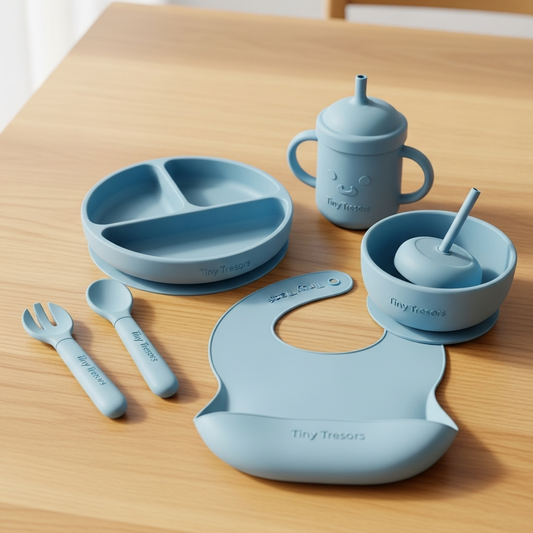 Baby Crockery Set – Soft, Safe, and Durable Silicone Feeding Essentials