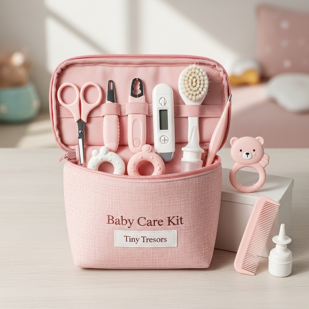 Baby Care Kit with Pouch